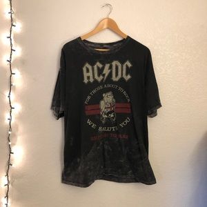 AC/DC vintage band tee